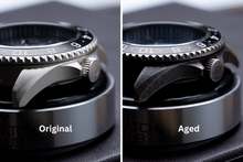 Load image into Gallery viewer, Plated 925 Silver GMT Dive Watch | Vintage Diver with Patina | Aging experience | Seiko NH34 - diy watch