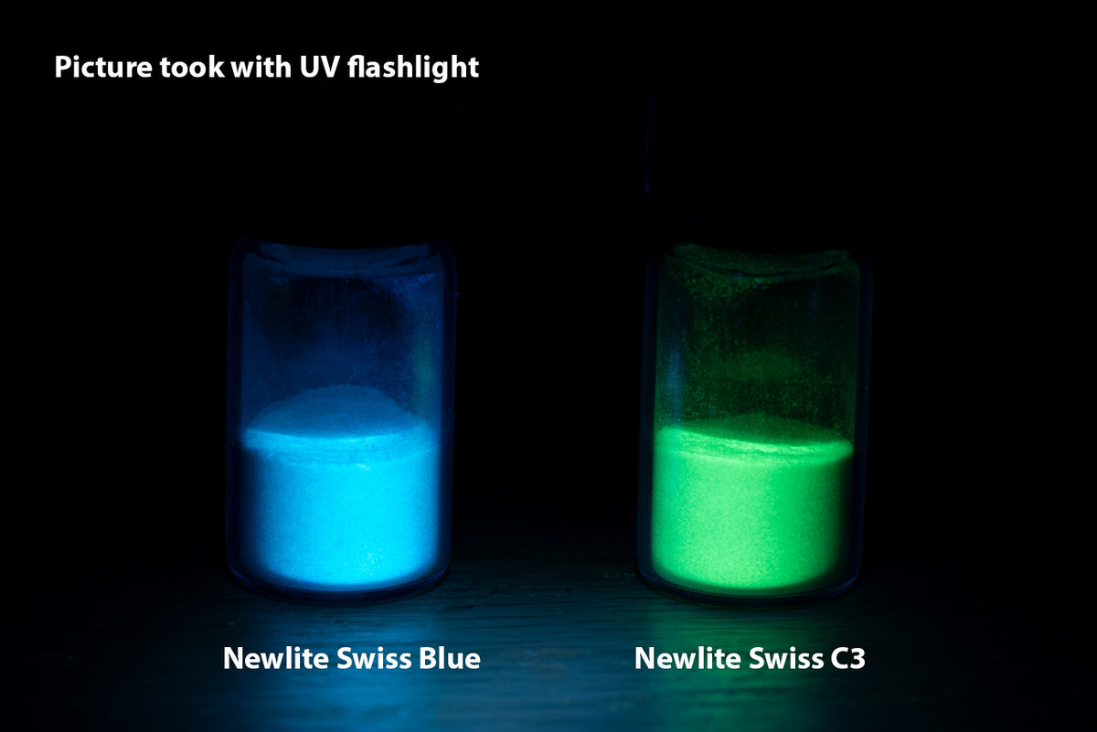 SuperlumiNova Tritec C1 Luminous Powder Kit - 1g, Swiss Made, For Watch Dials
