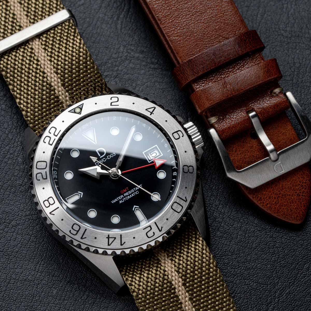 DIY Watchmaking Kit | NH34 GMT Dive Watch | Seiko GMT