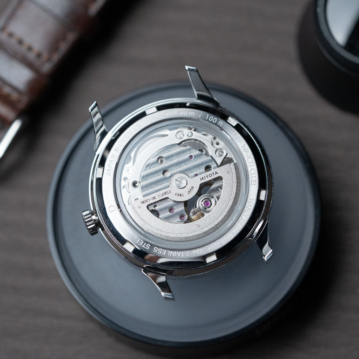 DIY Watchmaking Kit | 38.5mm Mosel series - Silver Skeleton