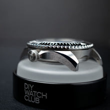 Load image into Gallery viewer, 42mm Miyota 9075 GMT dive watch kit  | MAXI GMT (Signature) Fumé Lacquer dial - Blue ceramic