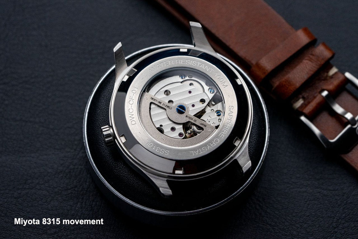 フォロワー様限定112★アンティーク調 マテリアル メモ  8種類セット DIY Watchmaking Kit | PVD Black 40mm Pilot Watch with date