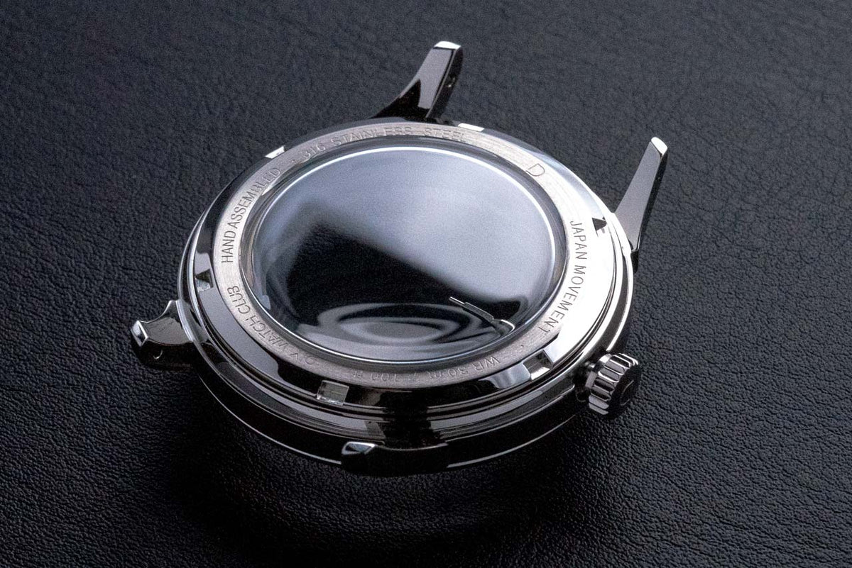 Mosel Case Set Stainless Steel – DIYWATCH Club