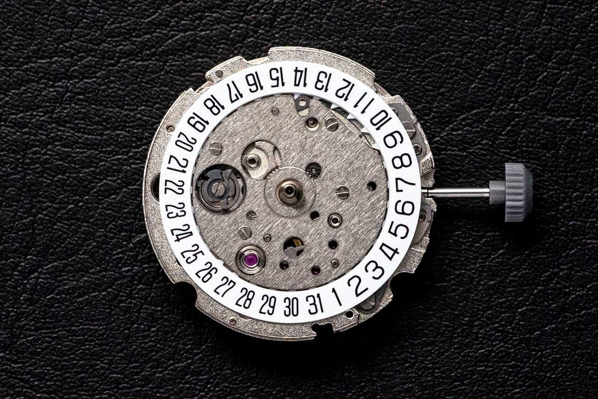thumbnail image 2 of Miyota 8215 Automatic Movement Part - White/Black Date, High Accuracy, Mechanical 2 of 3