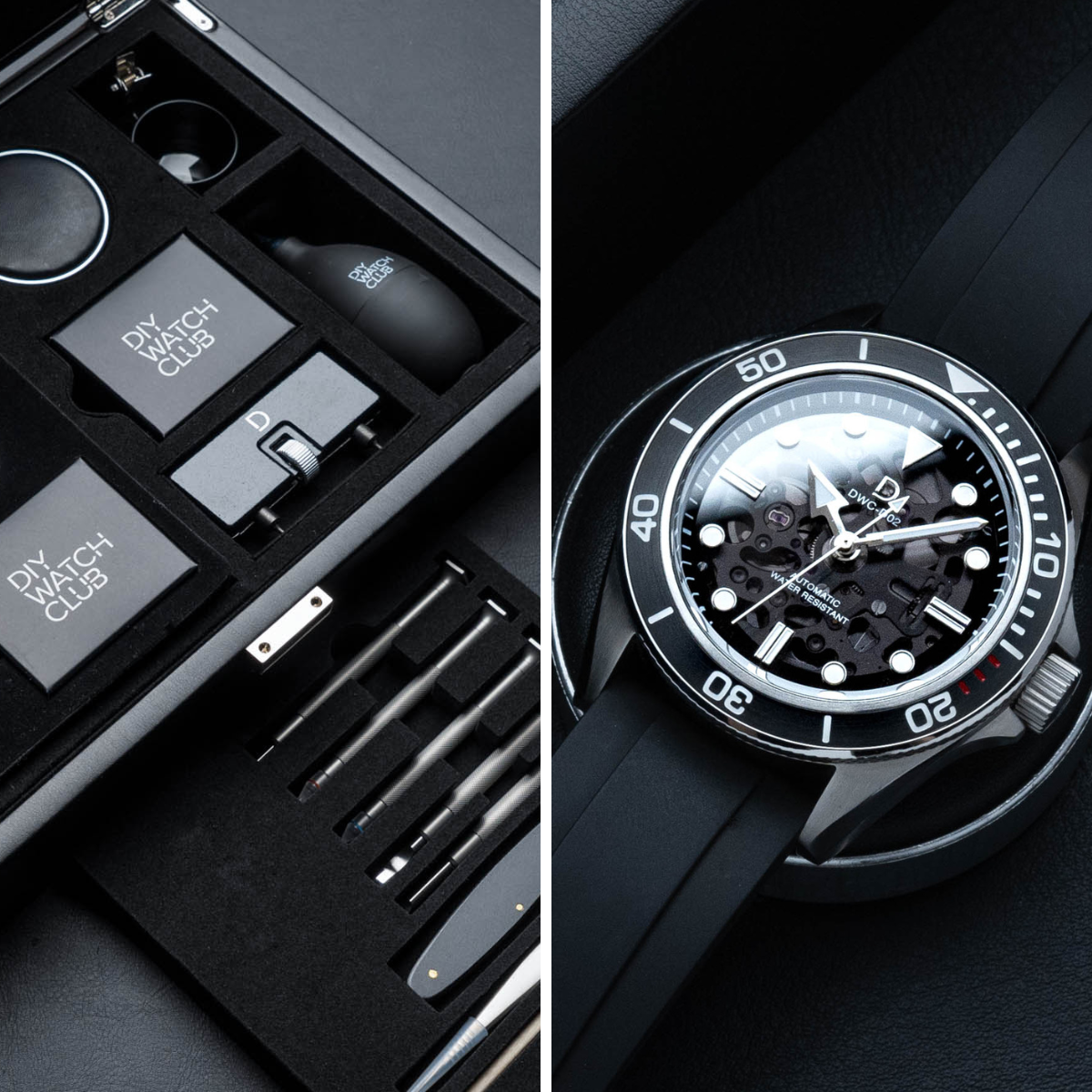 [Editor's Gift Pick] Our skeleton dive watch kit with the sapphire dial 