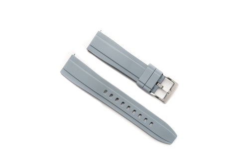 DIY Watch Club FKM Rubber Watch Band - Grey 