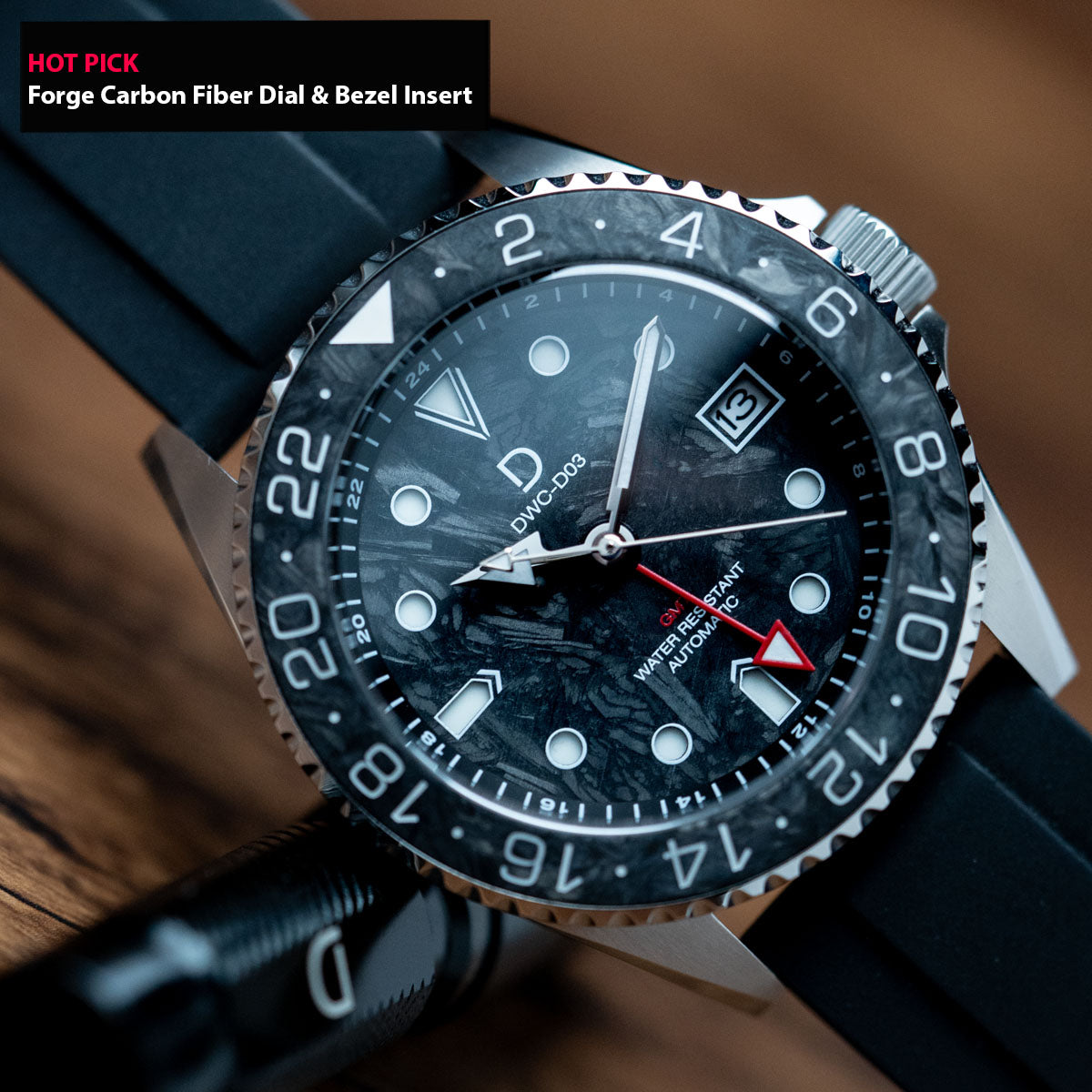 DIY Watchmaking Kit | NH34 GMT Dive Watch | Seiko GMT movement