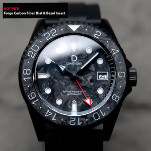 DIY Watchmaking Kit | NH34 GMT Dive Watch | Seiko GMT movement