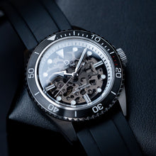 Load image into Gallery viewer, DIY Watchmaking Kit | 42mm NH70 Dive Watch With Crystal Dial | DWC-D02S