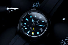 Load image into Gallery viewer, GMT Expedition Kit | Black-Yellow PVD GMT Sports Dress Watch | Seiko NH34 DWC-D03