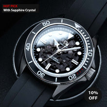 Load image into Gallery viewer, DIY Watchmaking Kit | NH72 Dive Watch With Sapphire Dial | DWC-D02S 