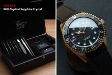Load image into Gallery viewer, A GMT Bronze Diver - DIY WATCH CLUB watchmaking kit
