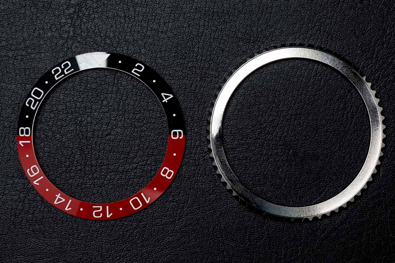 【ベゼルアンティーク加工】GMT - 限定カスタム40mm NH34 ペプシ ベゼルアンティーク加工】GMT - 限定カスタム40mm NH34 ペプシ