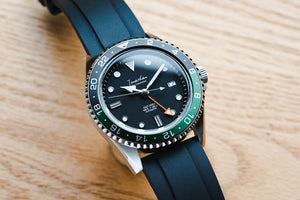 DIY WATCH CLUB Custom Dial for Seiko NH34 GMT watch - custom GMT diver 