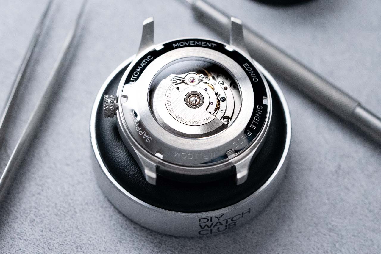 Swiss movement DIY Watch Kit | Pilot Watch with Sellita SW200-1 |DWC x ...