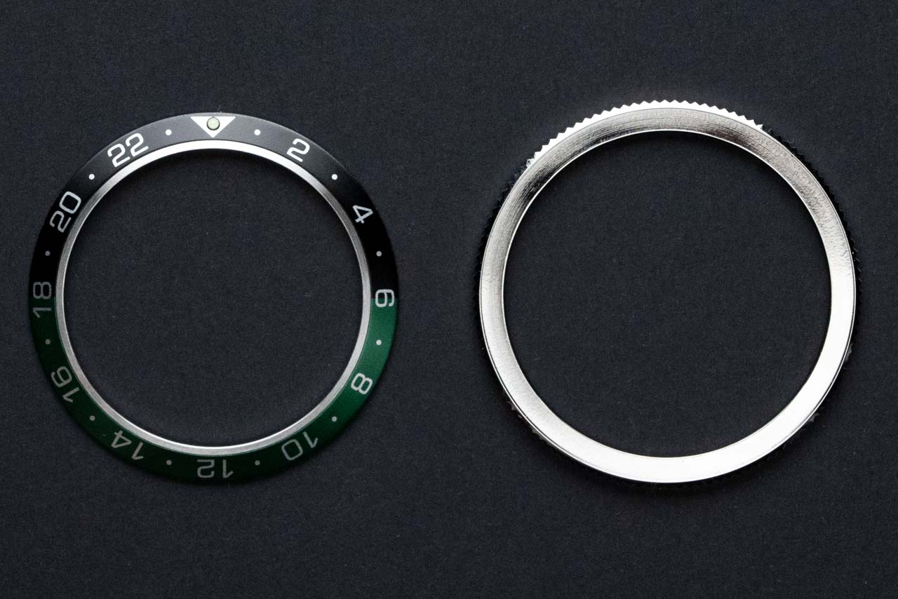 Rolex submariner outlet bezel insert