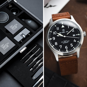 DIY Watch Gift Set for Pilot Watch Lovers and EDC - watchmaking kit - pilot watch 