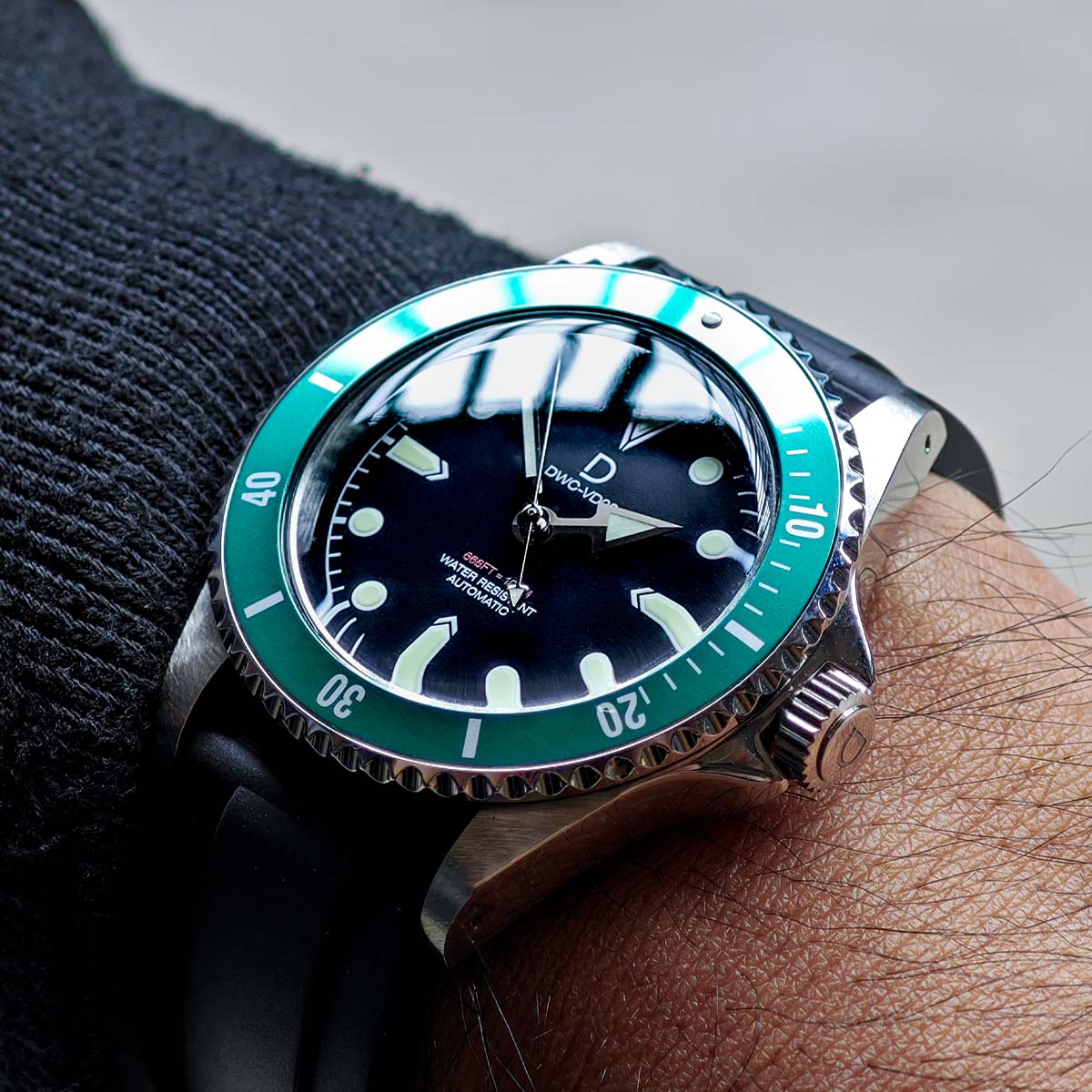 Seiko green bezel diver cheap