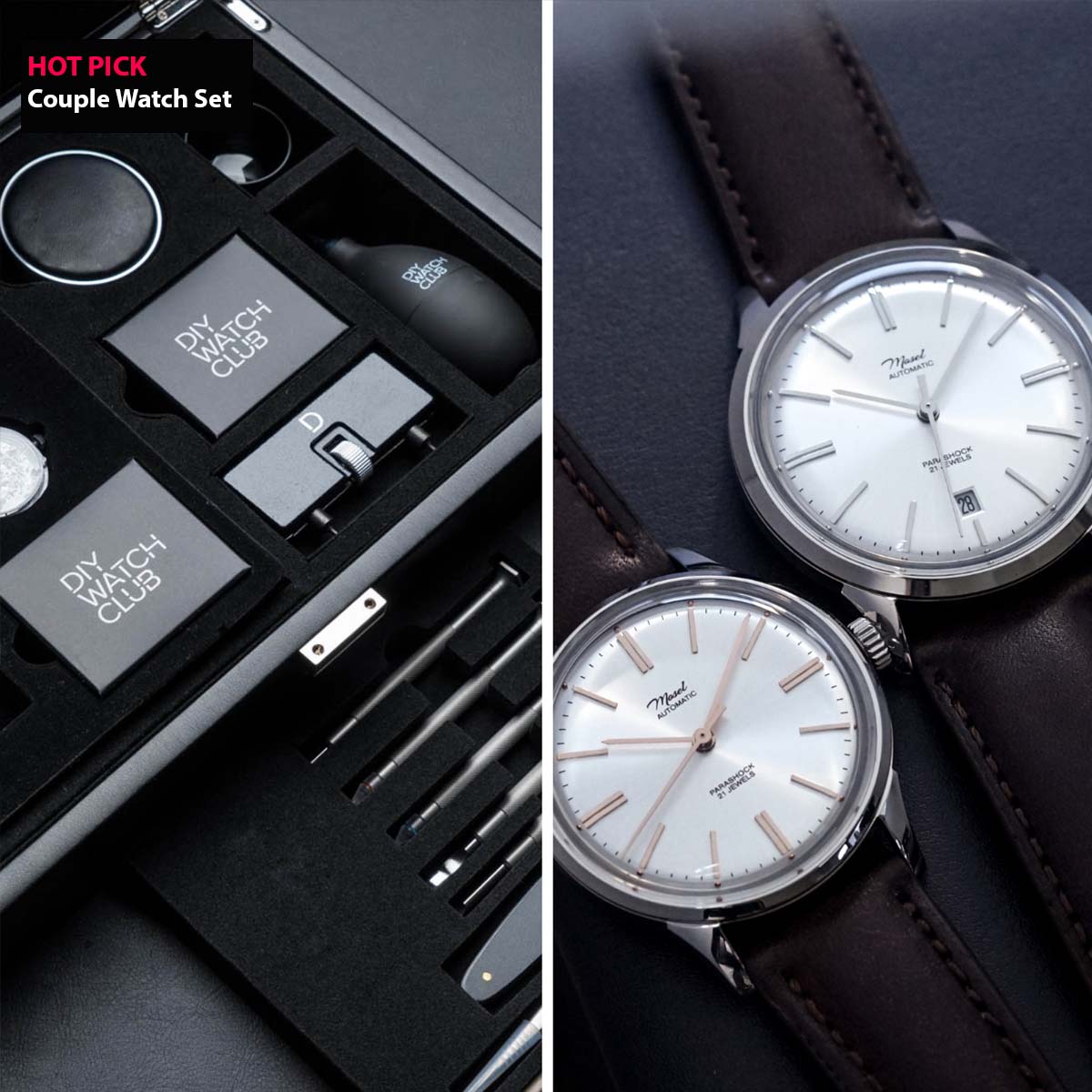 Seiko couple watch set new arrivals