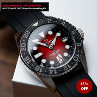 6th Anniversary DIY Watchmaking Kit - 42mm Miyota 9075 GMT Diver