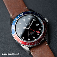 Load image into Gallery viewer, [Modding Starter Combo] DIY Kit Bundle | 42mm Dive GMT Coke, Pepsi, and Silver steel Bezel | Seiko Automatic GMT movement | DWC-D02