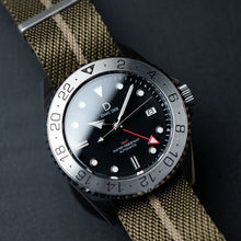 Load image into Gallery viewer, [Modding Starter Combo] DIY Kit Bundle | 42mm Dive GMT Coke, Pepsi, and Silver steel Bezel | Seiko Automatic GMT movement | DWC-D02