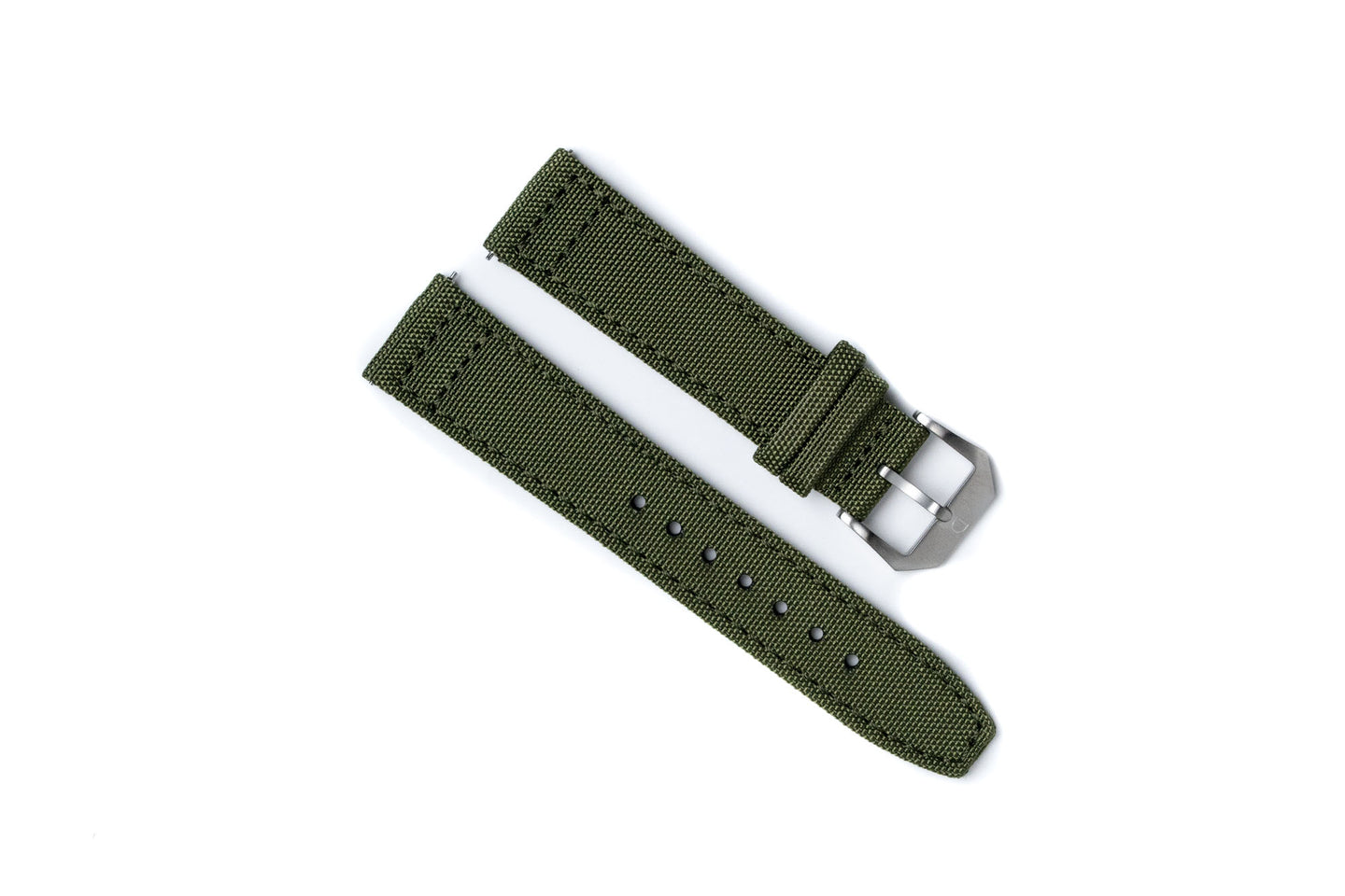 DIY WATCH CLUB Nylon Fabric Strap -- Army Green

