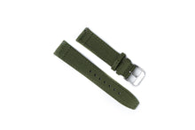 Load image into Gallery viewer, DIY WATCH CLUB Nylon Fabric Strap -- Army Green back
