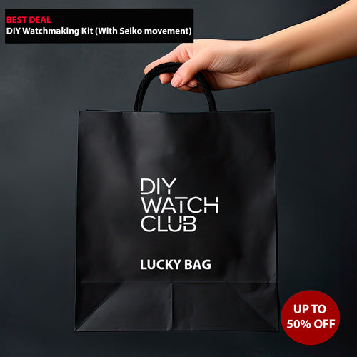 [BEST DEAL] Lucky Bag - DIY Watchmaking Kit with complete tools and components (Seiko Movement)