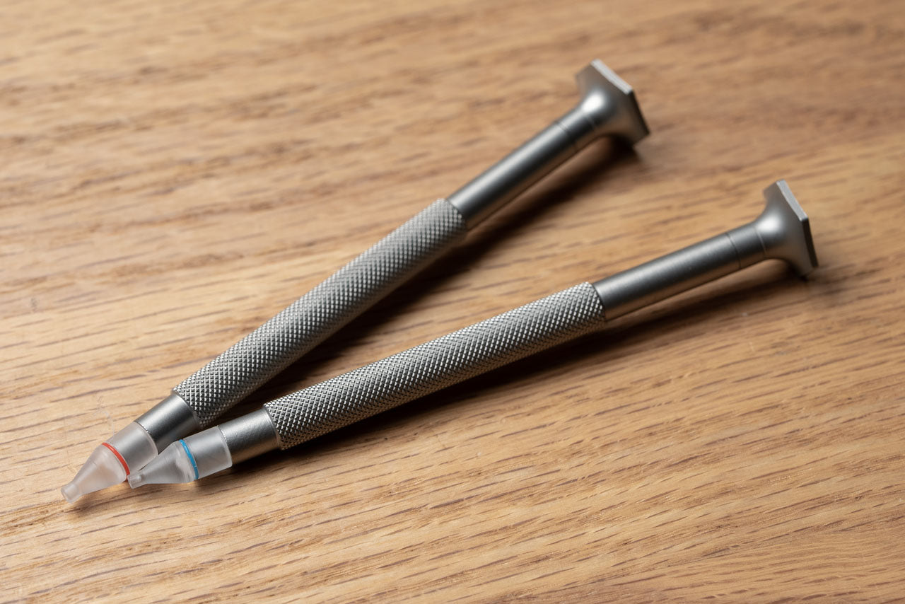 Watch hand fitting tool clearance