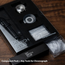 Load image into Gallery viewer, [Experimental - Advanced Kit] DIY Watch Club Chronograph Watchmaking Kit - version 2