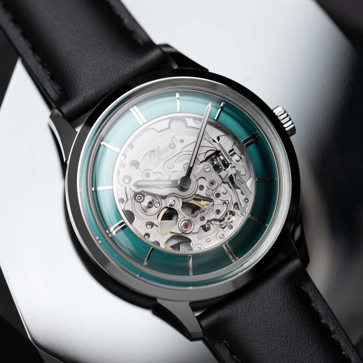 DIY Watchmaking Kit | 38.5mm Mosel (2025) series - Emerald Green Skele DIYWATCH Club DIY Watchmaking Kit | 38.5mm Mosel (2025) series - Emerald Green Skele DIYWATCH Club