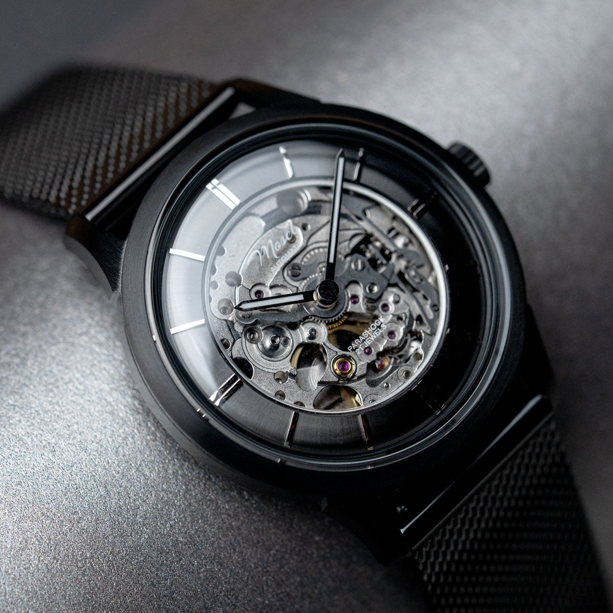 DIYWATCH Club 38.5mm Mosel (2025) - Skeleton Crystal Dial Dress Watch