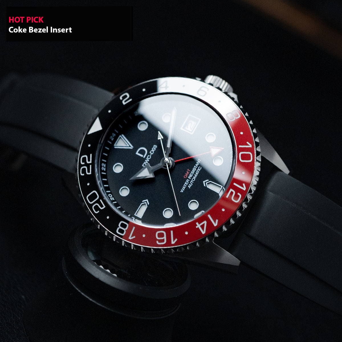 DIY Watchmaking Kit | NH34 42mm GMT Dive Watch | TMI GMT movement