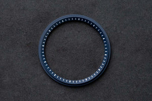 NEW ARRIVAL - Chapter ring for DIY Watch Club divers - Blue with White Markers