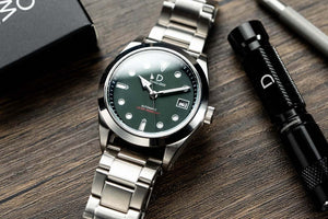 EONIQ Silver Stainless Steel Bracelet [Mosel, Pilot and Expedition series ONLY] - Without Endlink