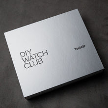 Load image into Gallery viewer, DIY WATCH CLUB - Watchmaking tool box - silver standard tools kit