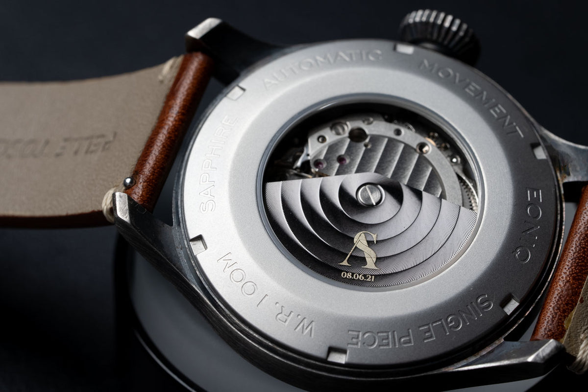Gun Rotor Gun Silver Custom Rotor for 8 series Miyota movement – DIYWATCH Club