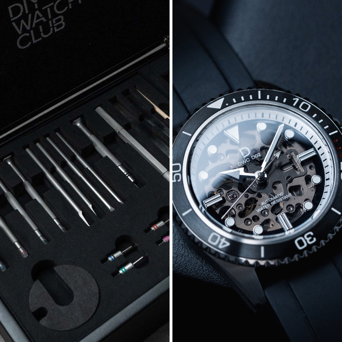 Editor's Gift Pick] Our skeleton dive watch kit with the crystal