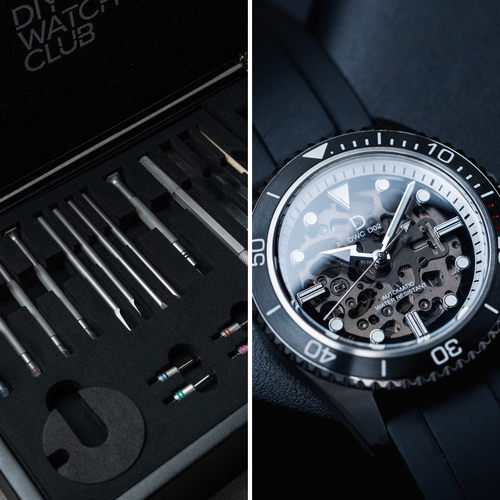 [Editor's Gift Pick] Our skeleton dive watch kit with the crystal dial