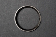 Load image into Gallery viewer, Chapter ring for DIY Watch Club divers - Brushed Gun Silver with Black Markers