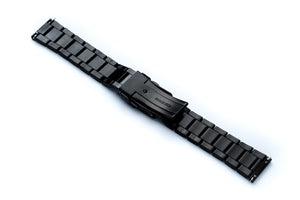Products EONIQ Brushed Black Stainless Steel Bracelet [Mosel, Pilot and Expedition series ONLY] - Without Endlink