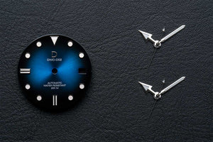 D02 Dial & Hands Bundle - Blue Fume Dial for TMI NH35