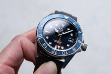 Load image into Gallery viewer, DIY WATCH CLUB - Blue GMT diver 40mm with seiko NH34 movement