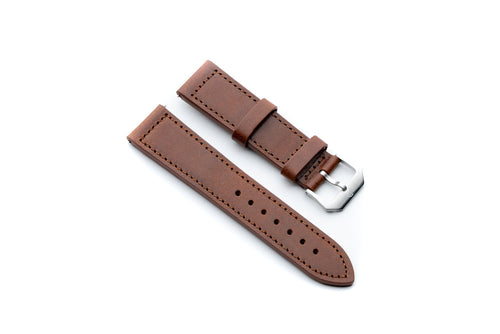 DIY Watch Club - Brown leather strap