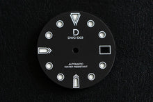Load image into Gallery viewer, DWC D03 Black Matt Sandwich Lume Dial for TMI NH35