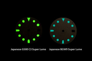 DWC D03 Forest Green Sandwich Lume Dial for TMI NH35