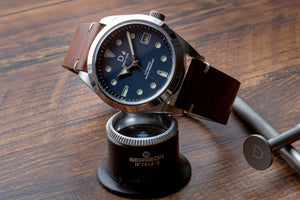 DWC D03 Deep Blue Sandwich Lume Dial for TMI NH35