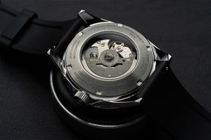 42mm White dial "Batman" GMT Watch Kit | NH34 GMT Dive Watch | White FKM Rubber Band | Ceramic Blue-Black GMT Bezel | DWC-D03