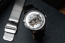 Load image into Gallery viewer, DWC Mosel series - Silver Skeleton Dial (Miyota 8N24, 82S0)